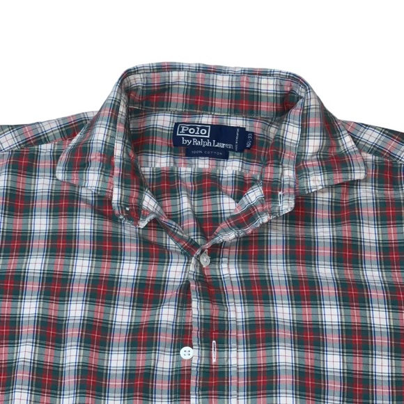 Polo by Ralph Lauren Men's 16.5-33 Plaid Shirt Button Up - Picture 3 of 10